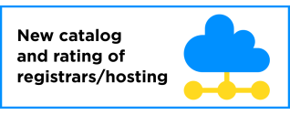 New catalog and rating of registrars/hosting