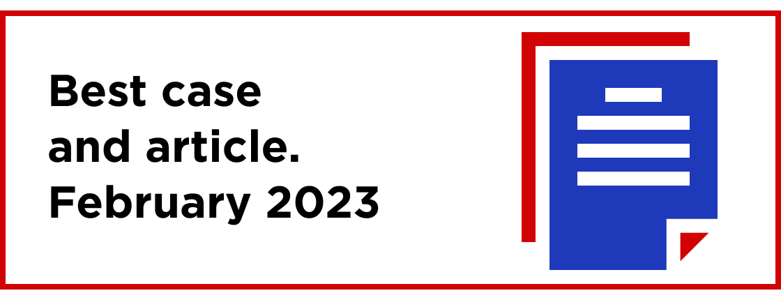 Best case and article of the month (February 2023)