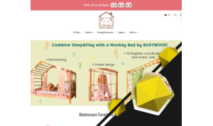Promotion of an online store selling children's beds