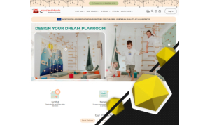 Promotion of an online store for a children's furniture manufacturer