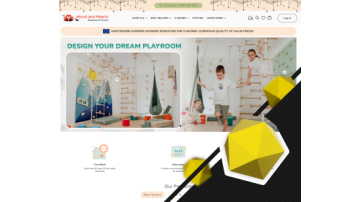 Promotion of an online store for a children's furniture manufacturer