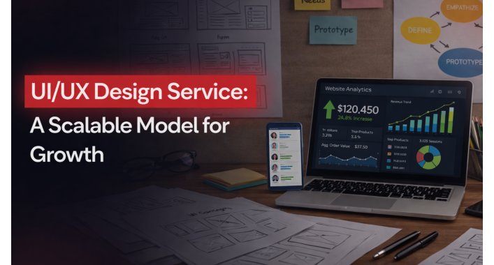 UI/UX Design Service: A Scalable Model for Growth-Focused Brands 