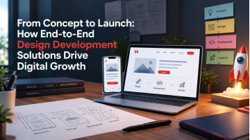 From Concept to Launch: How End-to-End Design Development Solutions Drive Digital Growth