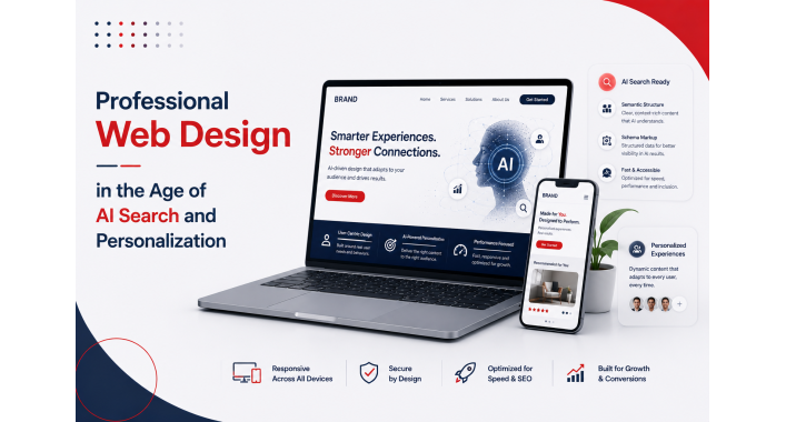 Professional Web Design in the Age of AI Search and Personalization