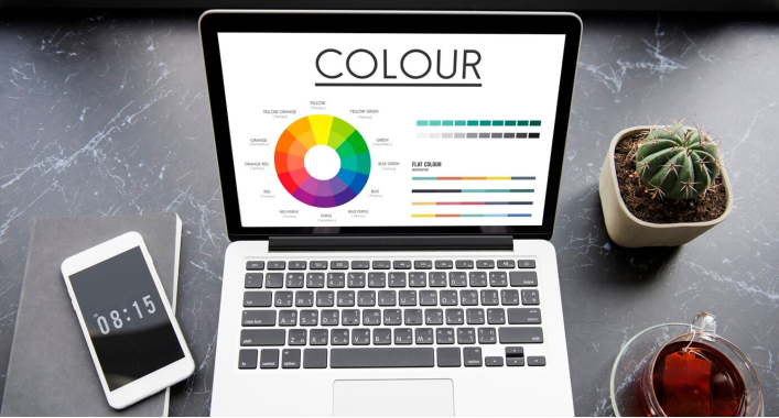 Color palette is on the website. How to choose the right one