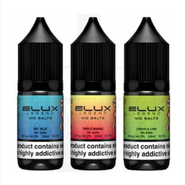 Elux legend nic salts 10 pack