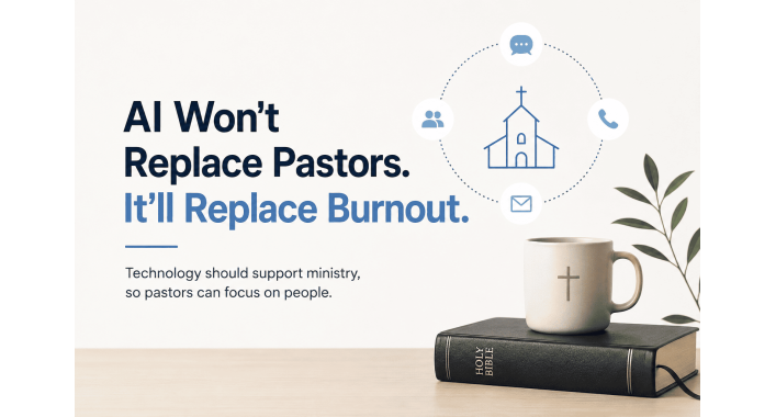 AI Won't Replace Pastors. It'll Replace Burnout.