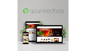 Creation of an online store selling elite tea and coffee