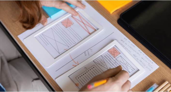 What is website layout?