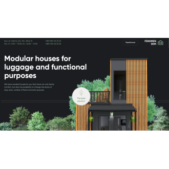 Modular houses for luggage and functional purposes