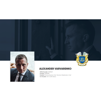 Сайт-визитка для бизнесмена