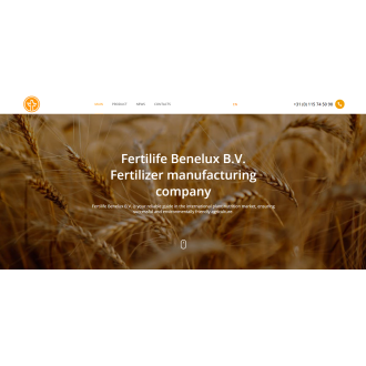 Сorporate website for fertilife