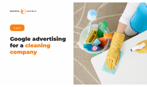 Google advertising for a cleaning company