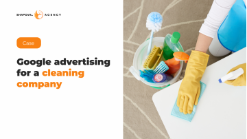 Google advertising for a cleaning company