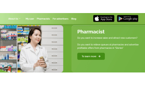 Promotion of a Website and Mobile App for Drug Search in Pharmacies