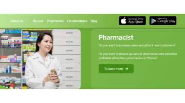Promotion of a Website and Mobile App for Drug Search in Pharmacies