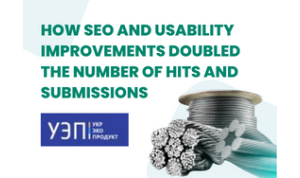 How SEO and usability improvements doubled the number of hits  
