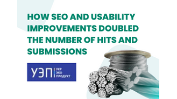 How SEO and usability improvements doubled the number of hits  
