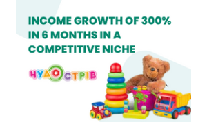 PPC case for Chudo Ostrov toy store chain