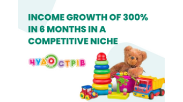 PPC case for Chudo Ostrov toy store chain