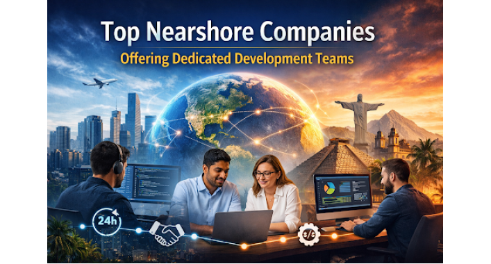 Top Nearshore Companies Offering Dedicated Development Teams in 2026