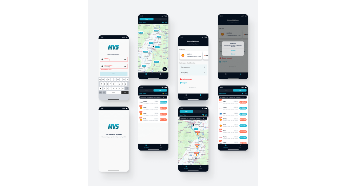 Development of a Custom app MVS for a Logistics Company