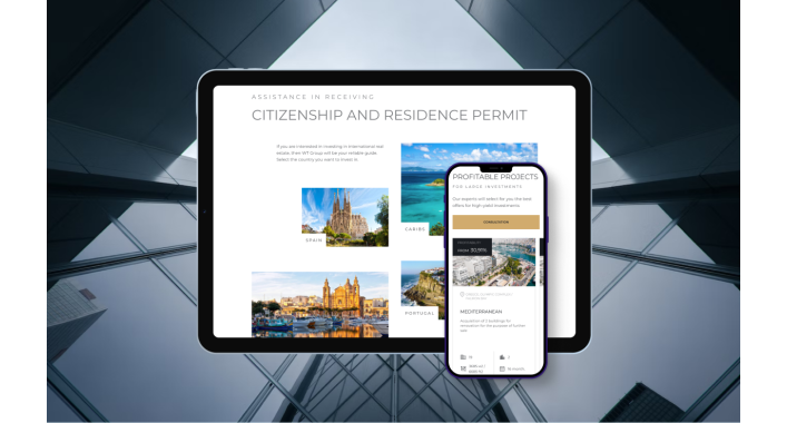 Creating a Platform for an International Real Estate Agency: WT Group