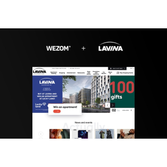 Website Development for One of The Largest Malls in Ukraine