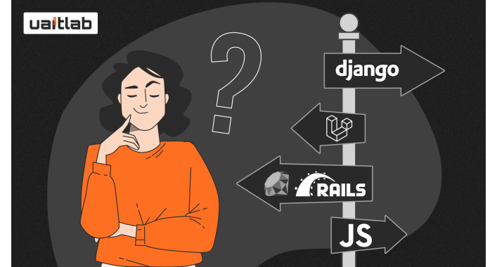 Comparative analysis of the main frameworks - Django, Ruby on Rails, Laravel, and Express.js