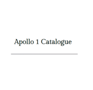 Apollo 1 Catalogue