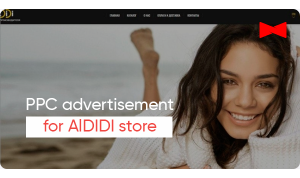 New orders and leads from PPC advertising for an online clothing shop