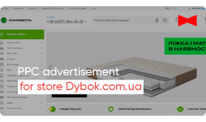 Case of PPC advertising for Dybok